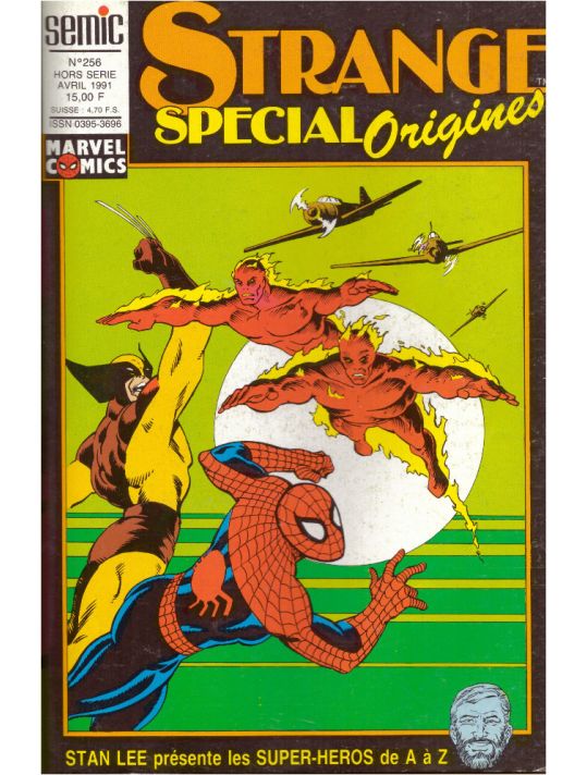 Strange (Spécial Origines) tome 256 - Strange 256 bis (éd. 1991) main product photo