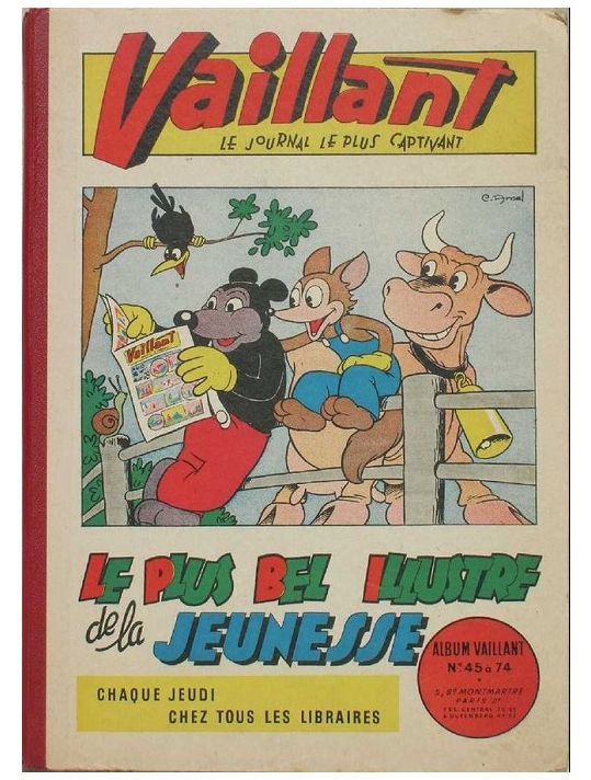 Recueil Vaillant (Album du Journal - 1re série) tome 1 - N° 45 à 74 (éd. 1946) main product photo