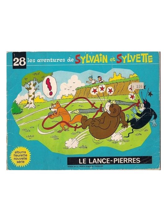 Sylvain et Sylvette (03-série : Fleurette nouvelle série) tome 28 - Le lance-pierres (éd. 1970) main product photo