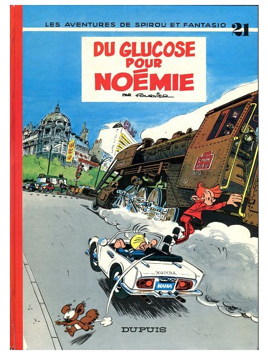 Spirou et Fantasio tome 21 - Du glucose pour Noémie (éd. 1973) main product photo