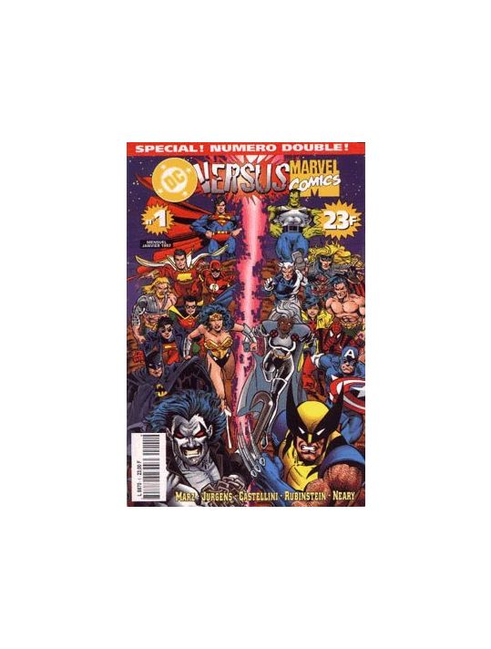 DC versus Marvel tome 1 main product photo