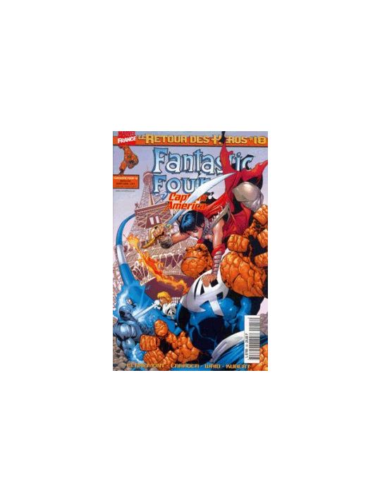 Fantastic Four (Retour des héros) tome 18 main product photo