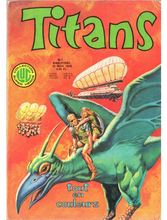 Titans tome 1 - Titans 1 (éd. 1976) main product photo