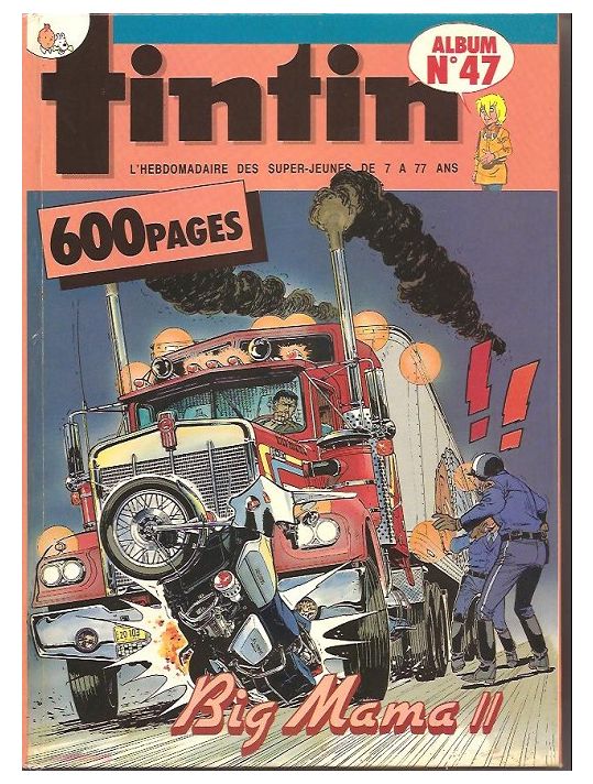 Recueil Tintin nouveau tome 47 main product photo