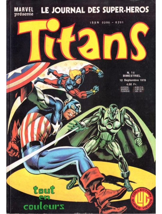 Titans tome 16 - Titans 16 (éd. 1978) main product photo