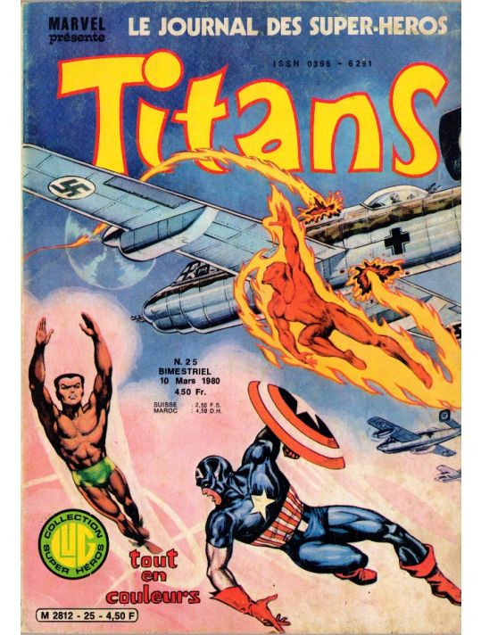 Titans tome 25 - Titans 25 (éd. 1980) main product photo