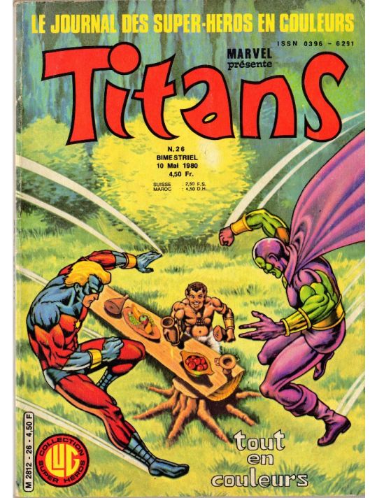 Titans tome 26 - Titans 26 (éd. 1980) main product photo