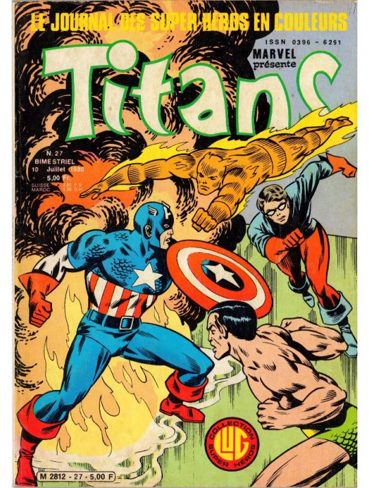 Titans tome 27 - Titans 27 (éd. 1980) main product photo