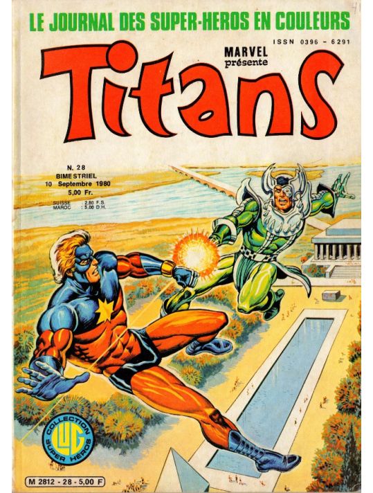 Titans tome 28 - Titans 28 (éd. 1980) main product photo