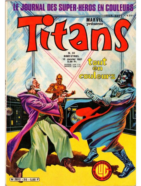 Titans tome 30 - Titans 30 (éd. 1981) main product photo