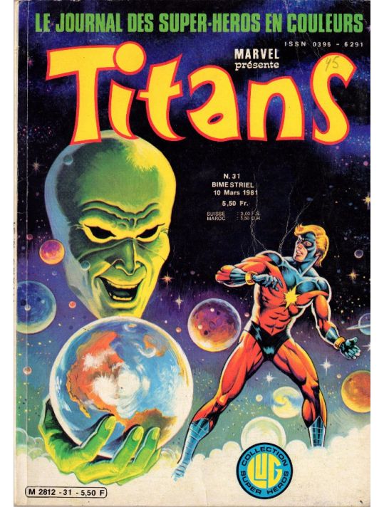 Titans tome 31 - Titans 31 (éd. 1981) main product photo
