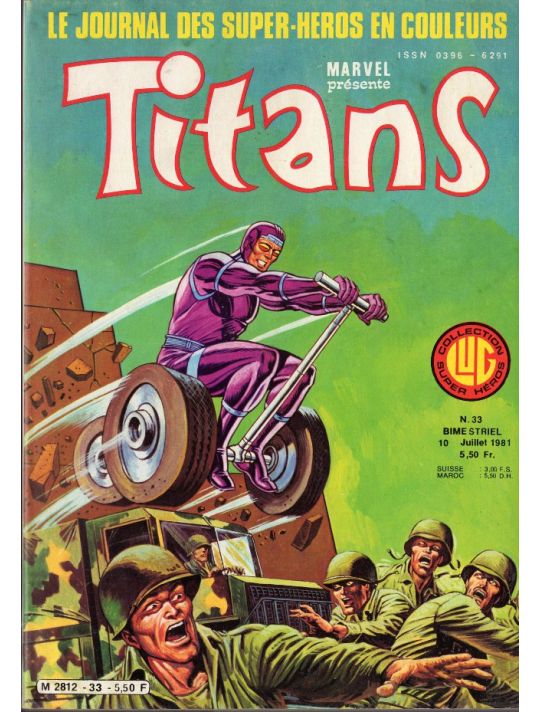 Titans tome 33 - Titans 33 (éd. 1981) main product photo