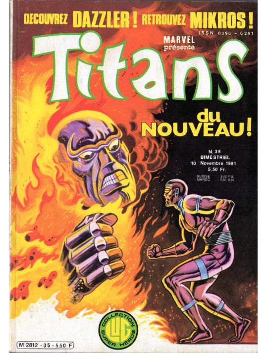 Titans tome 35 - Titans 35 (éd. 1981) main product photo