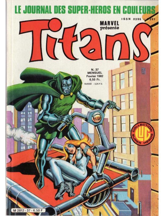 Titans tome 37 - Titans 37 (éd. 1982) main product photo