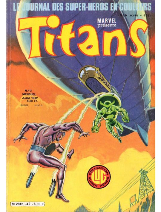 Titans tome 42 - Titans 42 (éd. 1982) main product photo
