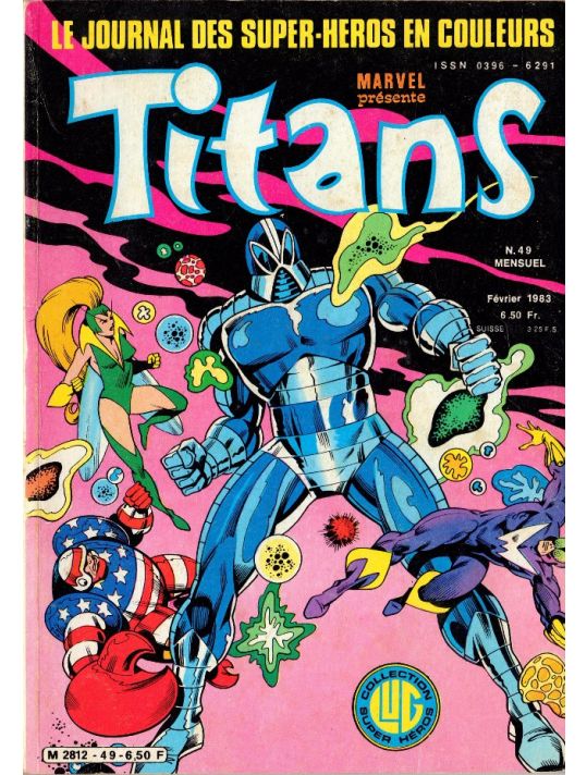 Titans tome 49 - Titans 49 (éd. 1983) main product photo