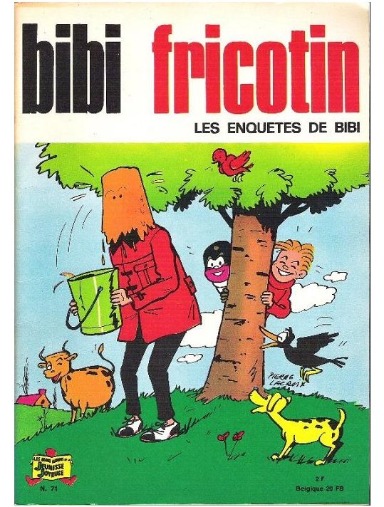 Bibi Fricotin (2e Série - SPE) (Après-Guerre) tome 71 - Les enquêtes de Bibi Fricotin (éd. 1972) main product photo