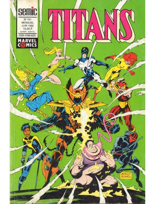 Titans tome 161 - Titans 161 (éd. 1992) main product photo