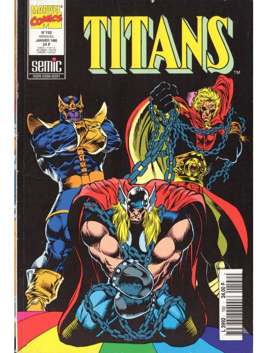 Titans tome 192 - Titans 192 (éd. 1995) main product photo