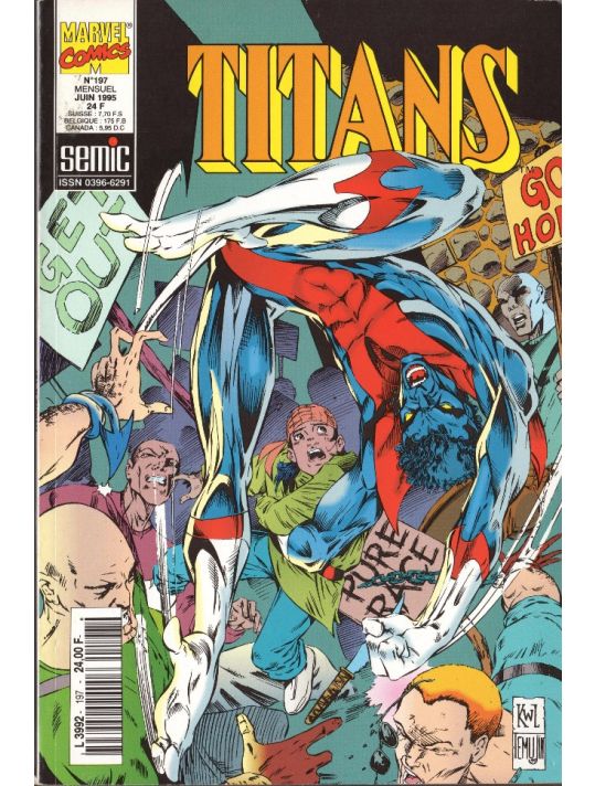 Titans tome 197 - Titans 197 (éd. 1995) main product photo