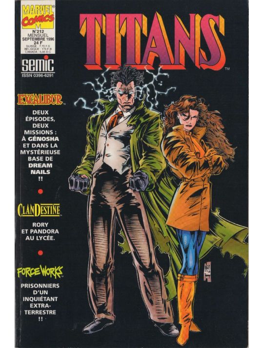 Titans tome 212 - Titans 212 (éd. 1996) main product photo