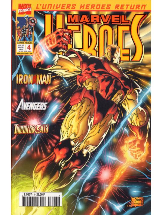 Marvel Heroes (1re série) tome 4 - La machine à rêver (éd. 2001) main product photo