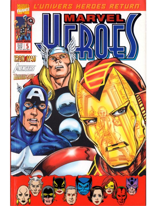 Marvel Heroes (1re série) tome 5 - Le chant funèbre de Kulan Gath (éd. 2001) main product photo