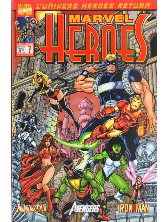 Marvel Heroes (1re série) tome 7 - Le fils de Yinsen (éd. 2001) main product photo