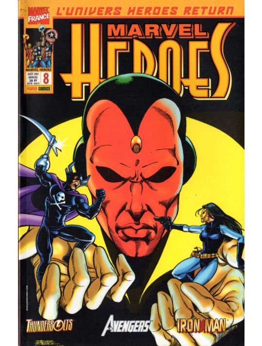 Marvel Heroes (1re série) tome 8 - Coup d'envoi (éd. 2001) main product photo