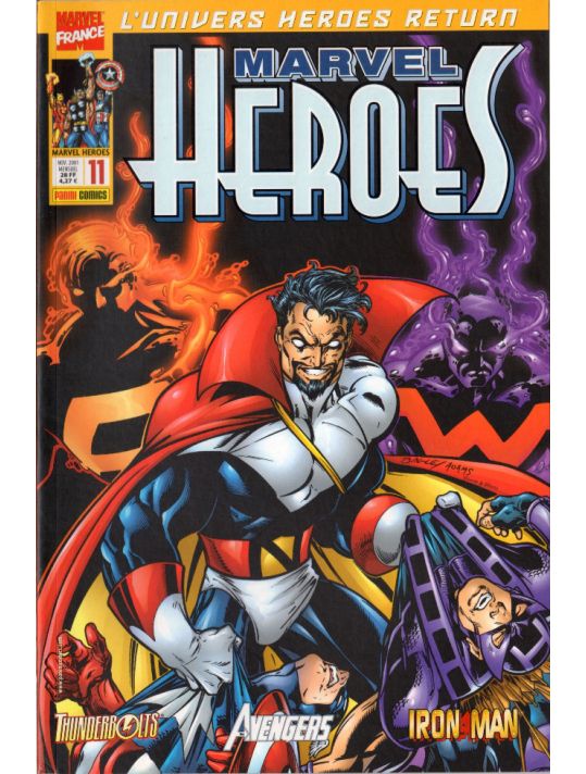 Marvel Heroes (1re série) tome 11 - Les guerres ioniques (éd. 2001) main product photo
