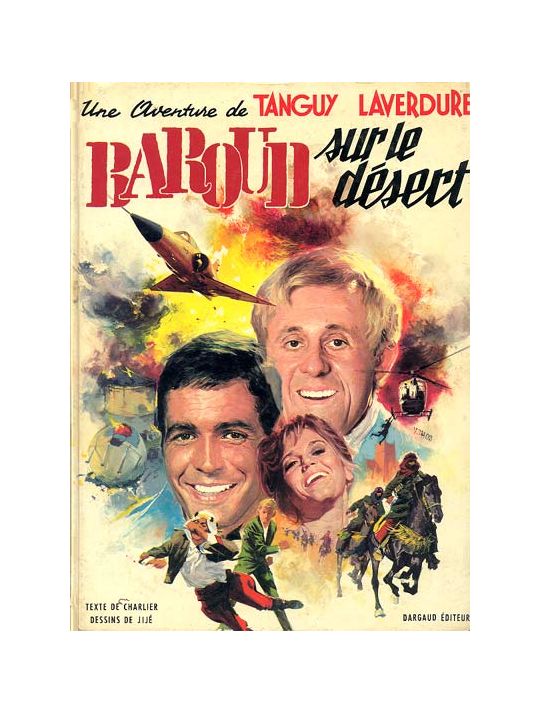 Tanguy et Laverdure tome 14 - Baroud sur le désert (éd. 1970) main product photo