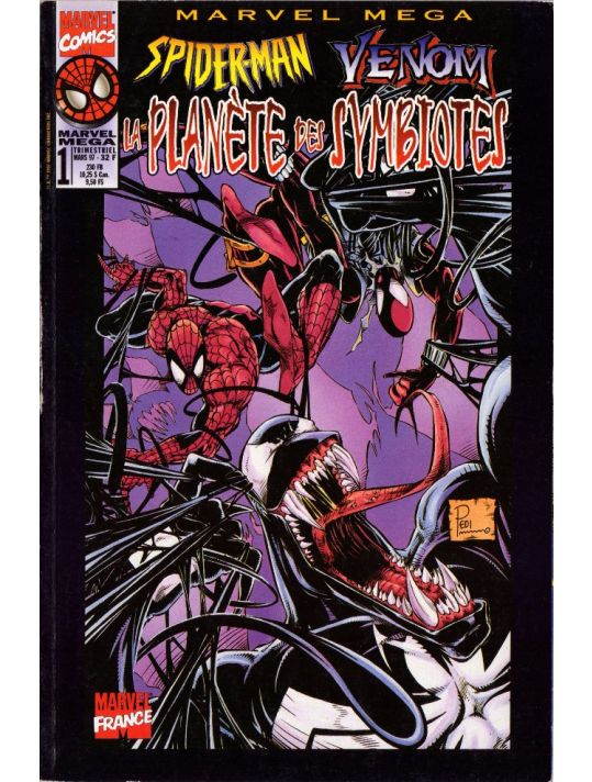 Marvel Méga tome 1 - Spider-Man / Venom - La planète des symbiotes (éd. 1997) main product photo