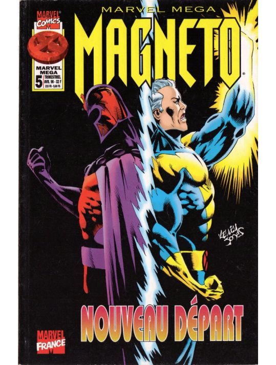 Marvel Méga tome 5 - Magneto - Nouveau départ (éd. 1998) main product photo