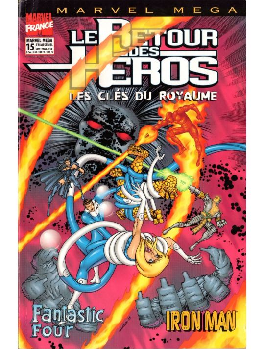 Marvel Méga tome 15 - Le retour des héros - Les clés du royaume (éd. 2000) main product photo