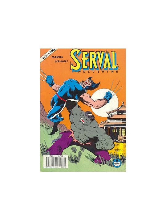 Serval-Wolverine tome 4 - Serval 4 (éd. 1990) main product photo