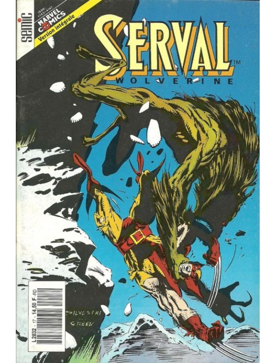 Serval-Wolverine tome 17 - Serval 17 (éd. 1992) main product photo