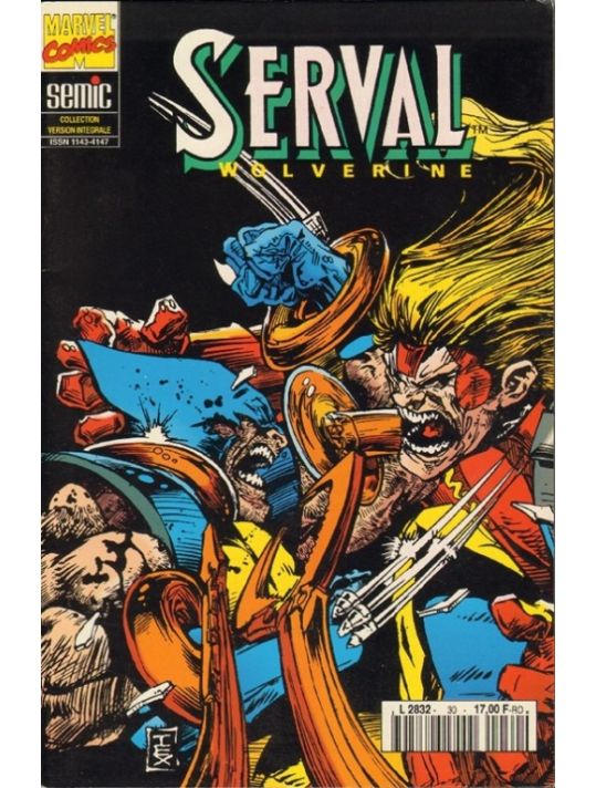 Serval-Wolverine tome 30 - Serval 30 (éd. 1994) main product photo