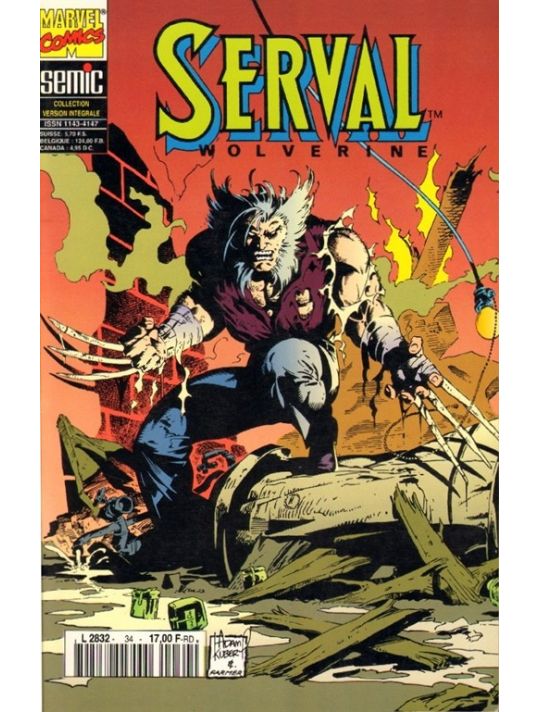 Serval-Wolverine tome 34 - Serval 34 (éd. 1995) main product photo