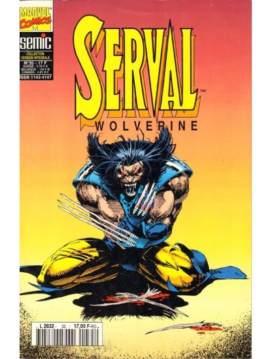 Serval-Wolverine tome 35 - Serval 35 (éd. 1995) main product photo