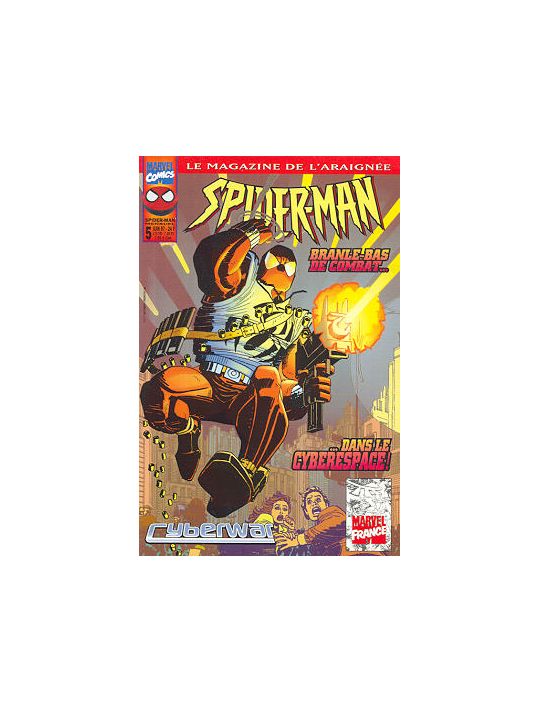 Spider-Man (Marvel France 1re série) tome 5 - Branle-bas de combat dans le cyberespace! (éd. 1997) main product photo