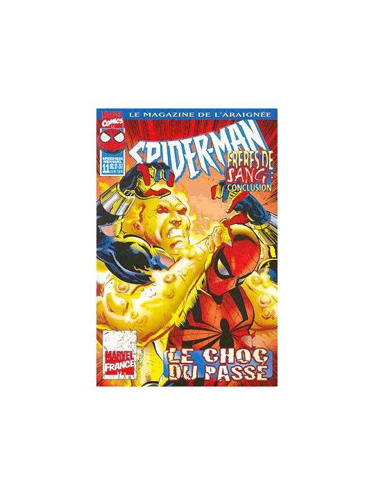 Spider-Man (Marvel France 1re série) tome 11 - Frères de sang, conclusion - Le choc du passé (éd. 1997) main product photo