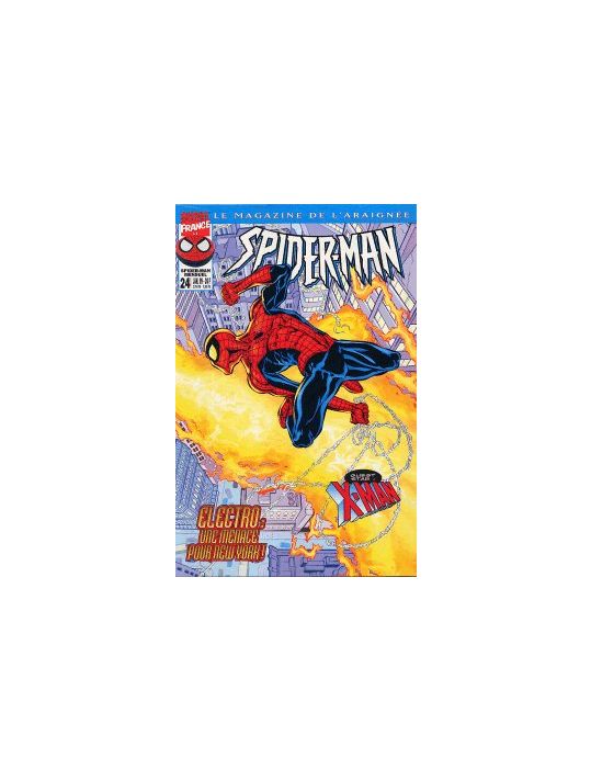 Spider-Man (Marvel France 1re série) tome 24 - Electro: une menace pour New York ! (éd. 1999) main product photo