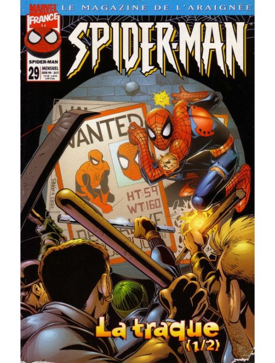 Spider-Man (Marvel France 1re série) tome 29 - La traque (1/2) (éd. 1999) main product photo