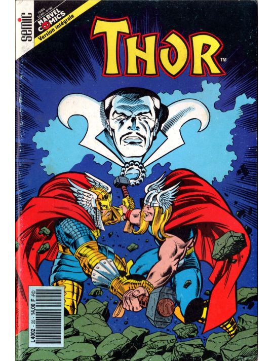 Thor (3e Série - Lug/Semic) tome 20 - Deux Fatalis pour me détruire (éd. 1991) main product photo