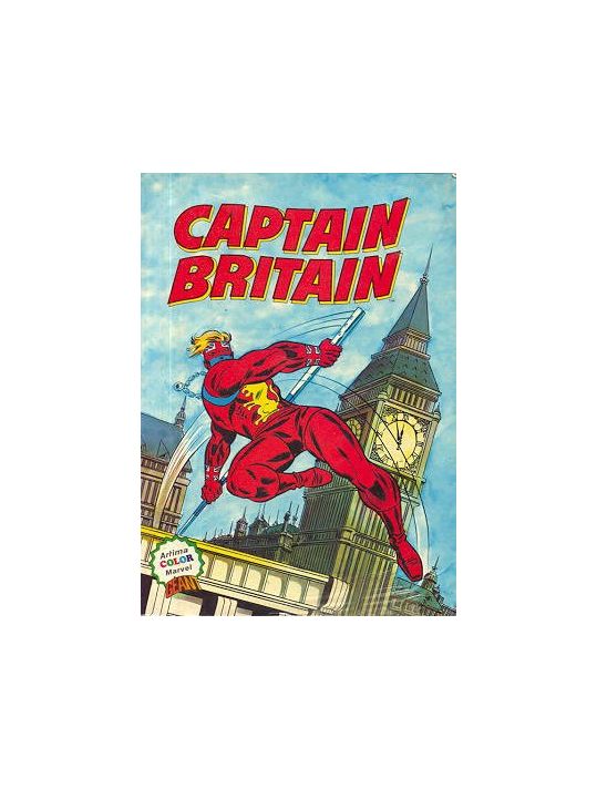 Captain Britain tome 1 - Captain Britain (éd. 1980) main product photo