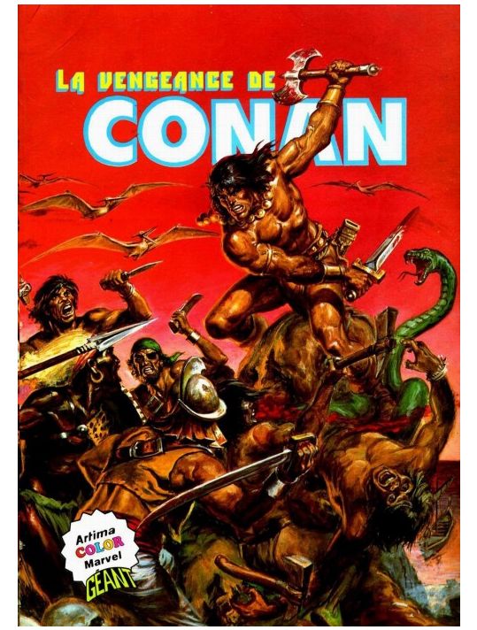 Conan (Artima Color Marvel Géant) tome 1 - La vengeance de Conan (éd. 1980) main product photo