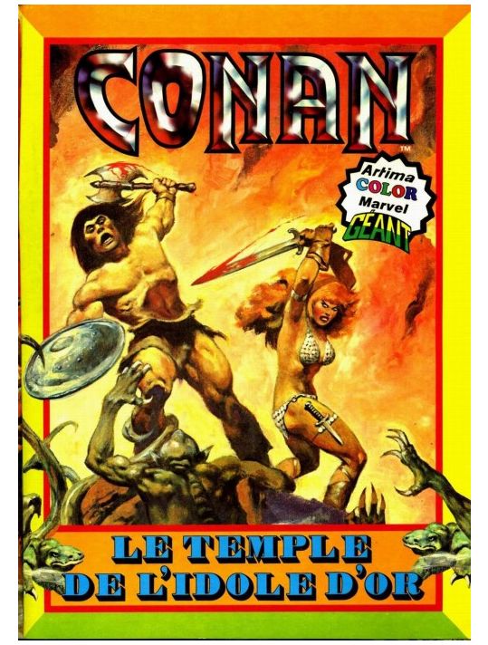 Conan (Artima Color Marvel Géant) tome 2 - Le temple de l'idole d'or (éd. 1980) main product photo
