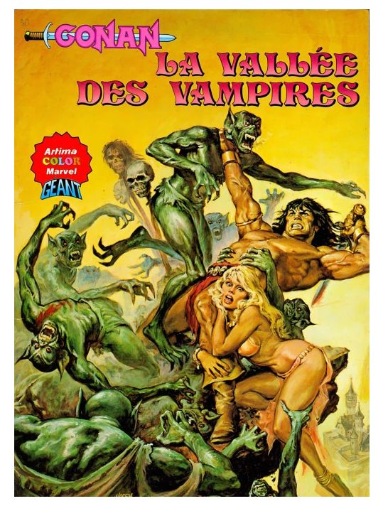 Conan (Artima Color Marvel Géant) tome 4 - La vallée des vampires (éd. 1981) main product photo