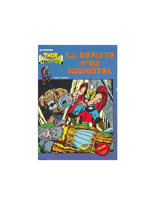 Thor le fils d'Odin tome 15 - La défaite d'un immortel (éd. 1981) main product photo