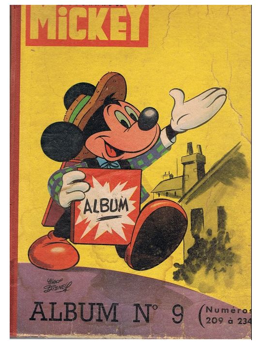 (Recueil) Mickey (Le Journal de) tome 9 - Album n°9 (n° 209 à 234) (éd. 1956) main product photo